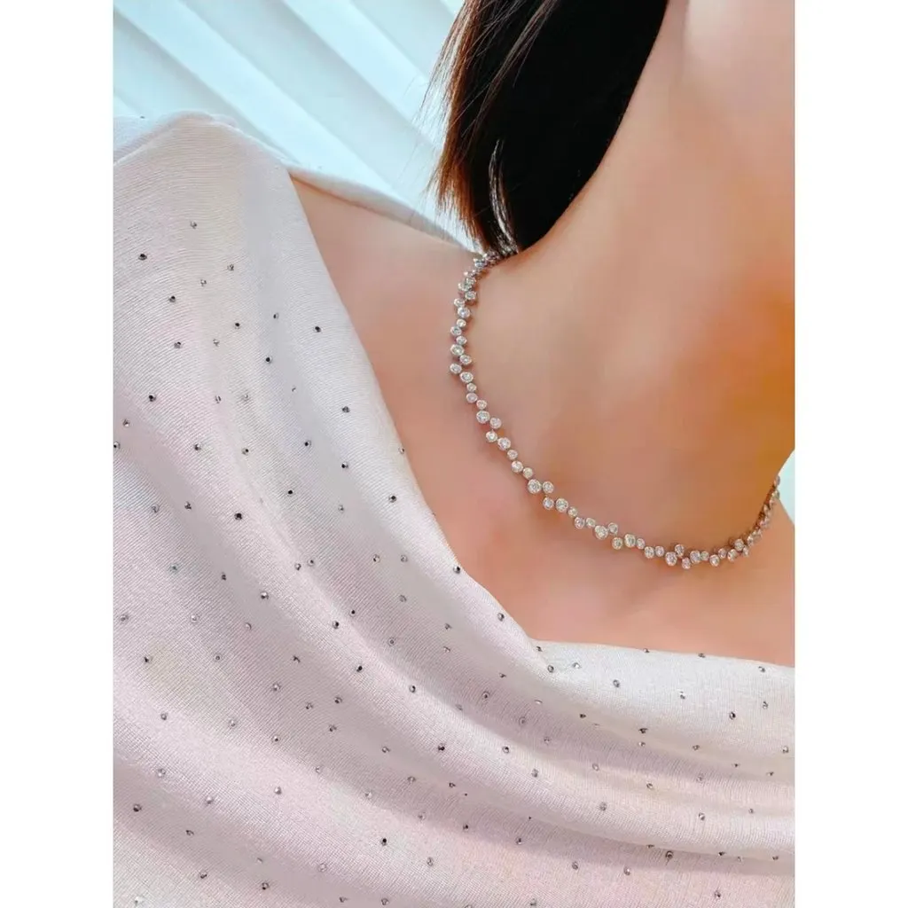 Graff Necklace MultiColor Lace Very good - Box View