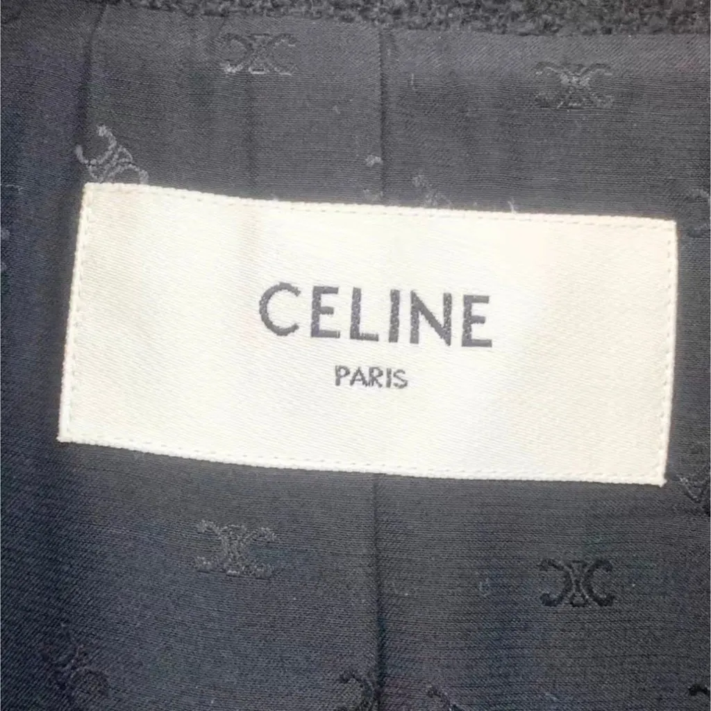 Celine Wool Jacket MultiColor Wool Very good - Box View