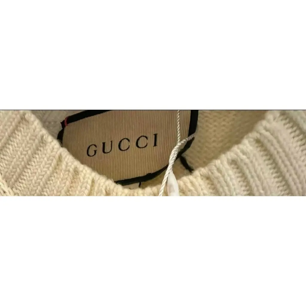 Gucci Wool Dress MultiColor Wool Very good - Model View
