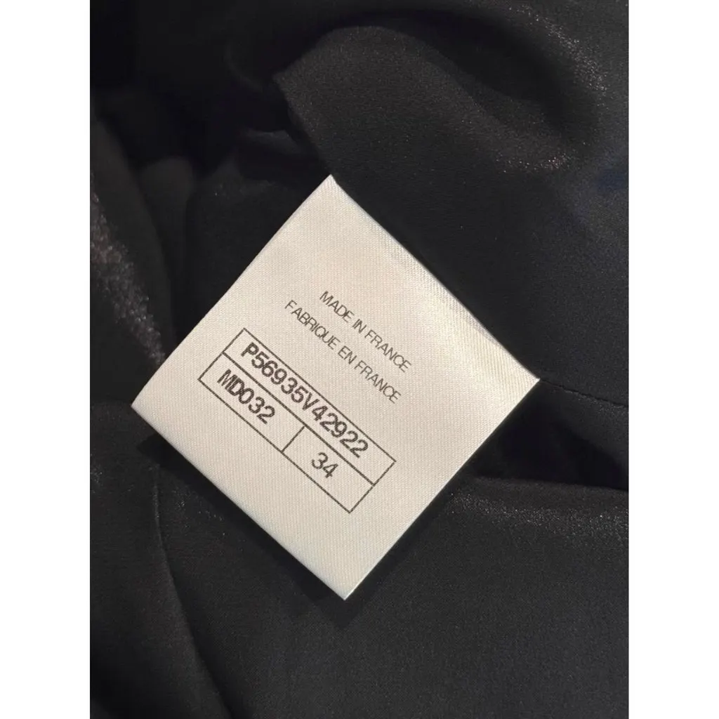 Chanel Wool Coat MultiColor Wool Very good - Inside View
