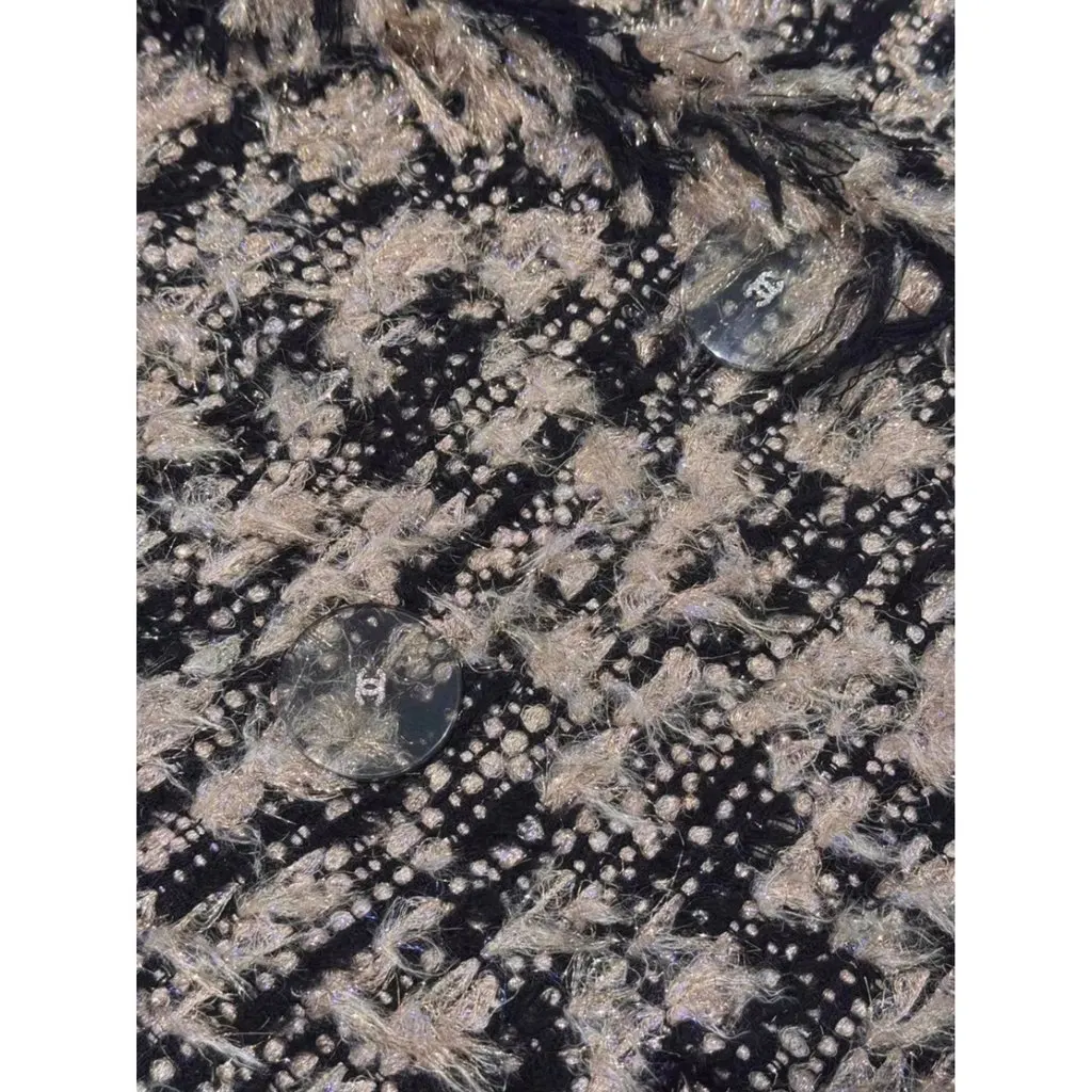 Chanel Wool Coat MultiColor Wool Very good - Box View