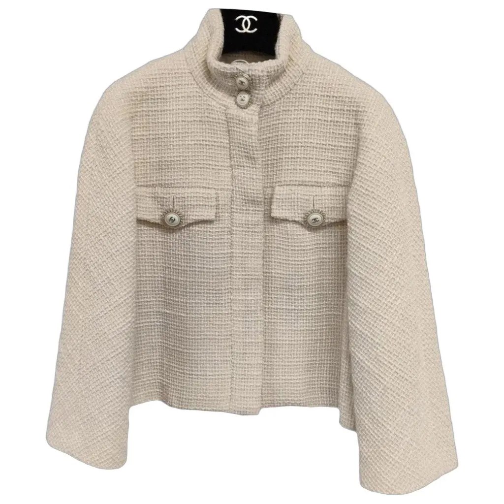 Chanel La Petite Veste Noire Wool Jacket MultiColor Wool Very good - Front View