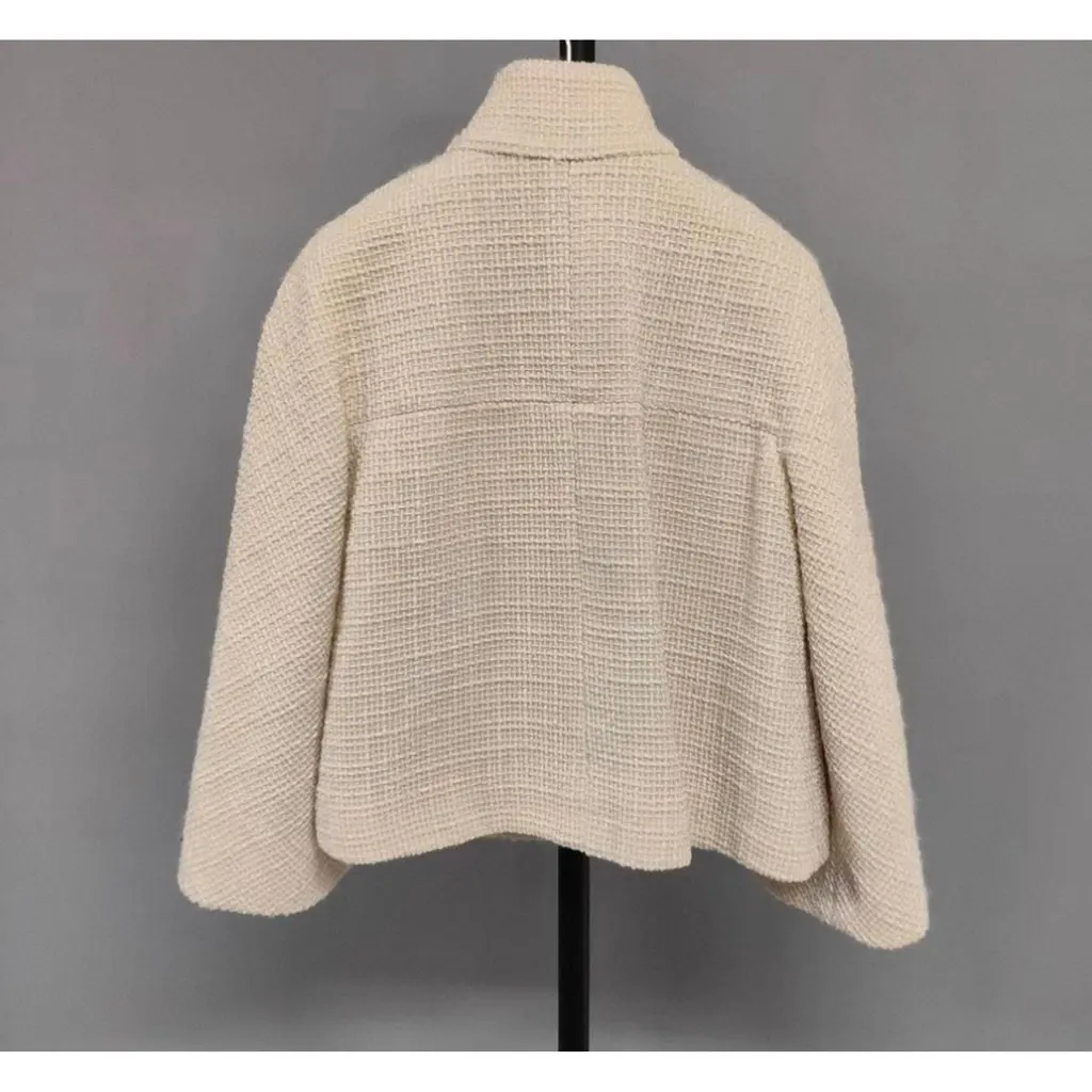 Chanel La Petite Veste Noire Wool Jacket MultiColor Wool Very good - Back View