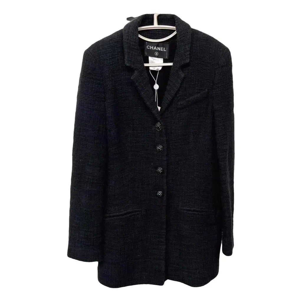 Chanel La Petite Veste Noire Cotton Jacket MultiColor Cotton Very good - Front View