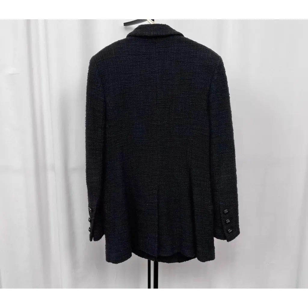 Chanel La Petite Veste Noire Cotton Jacket MultiColor Cotton Very good - Back View