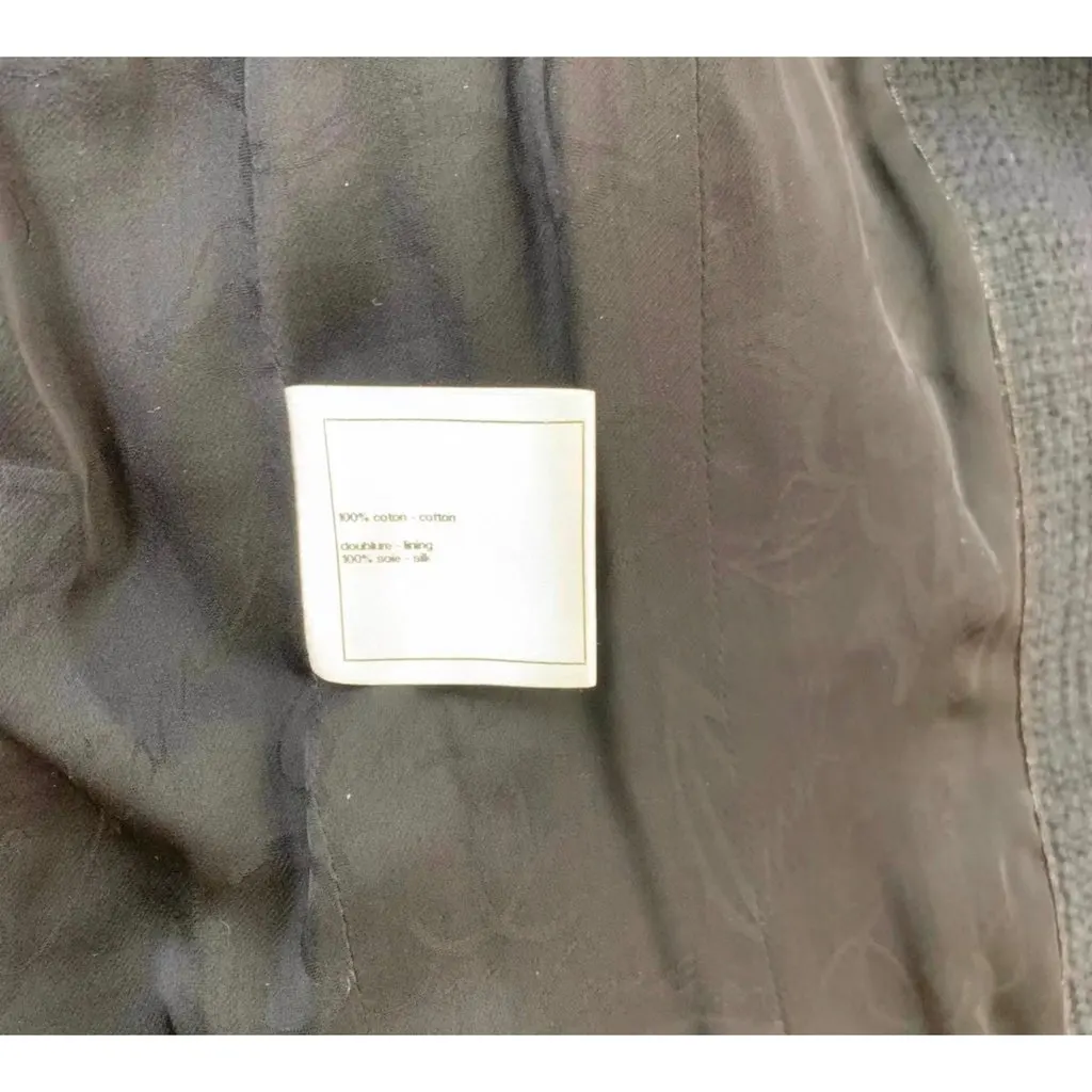 Chanel La Petite Veste Noire Cotton Jacket MultiColor Cotton Very good - Model View