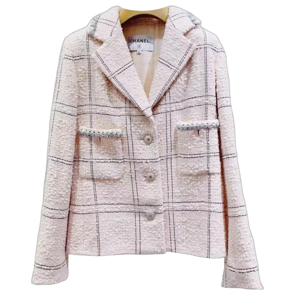 Chanel La Petite Veste Noire Wool Jacket MultiColor Wool Very good - Front View