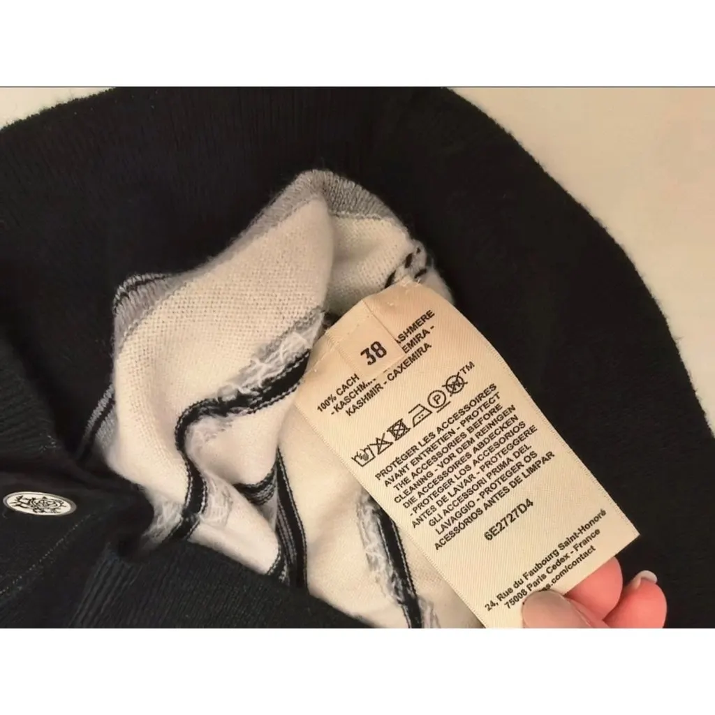 Hermes Cashmere Knitwear MultiColor Cashmere Never worn - Model View