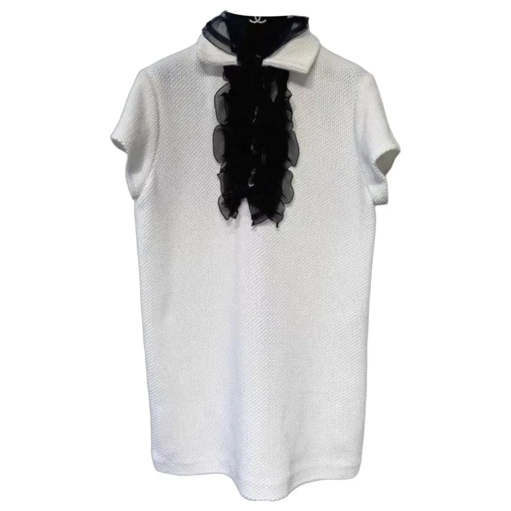 Chanel Cotton Dress MultiColor Cotton Very good - Front View