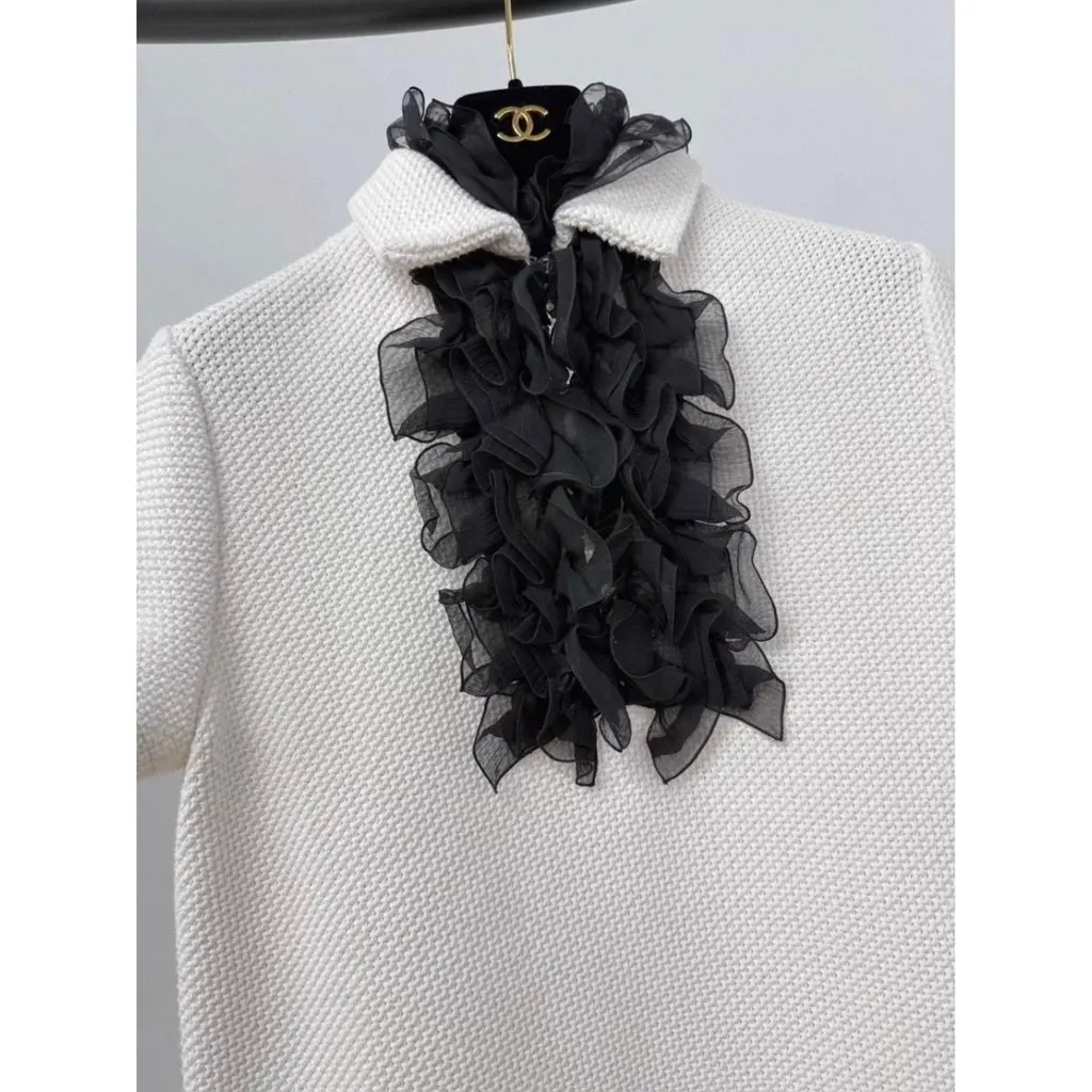 Chanel Cotton Dress MultiColor Cotton Very good - Box View