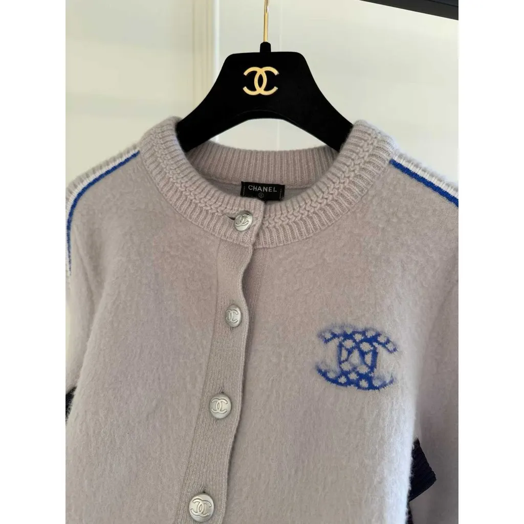 Chanel Wool Knitwear MultiColor Wool Very good - Back View