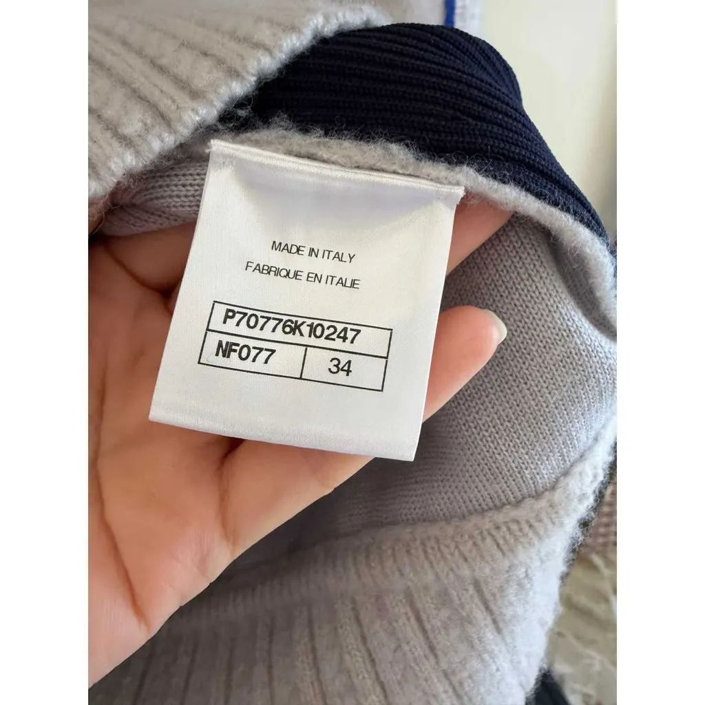 Chanel Wool Knitwear MultiColor Wool Very good - Box View
