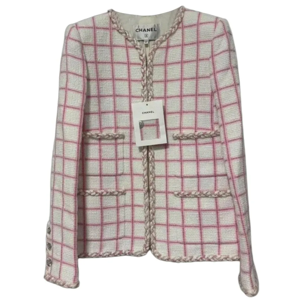 Chanel La Petite Veste Noire Tweed Jacket MultiColor Tweed Never worn, with tag - Front View