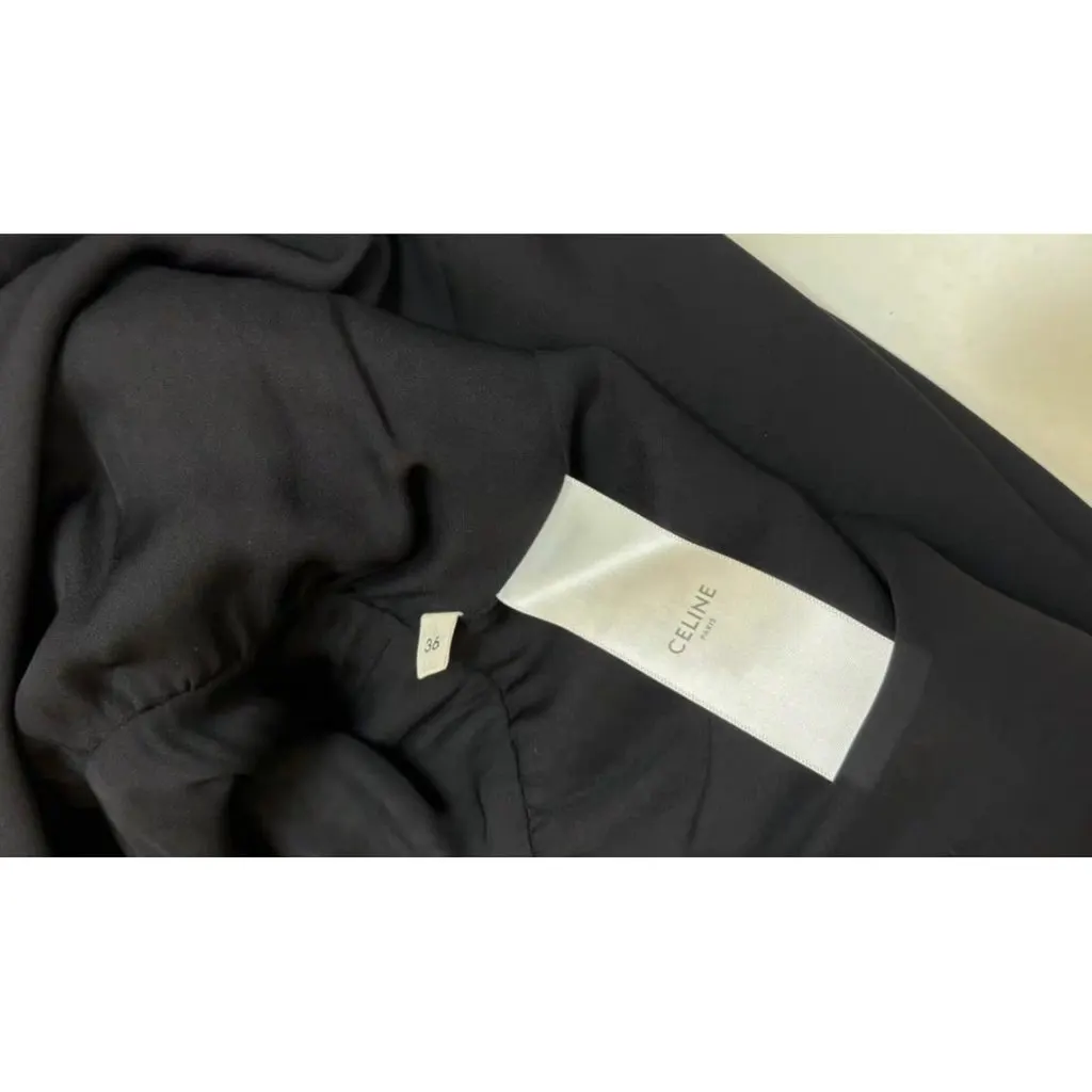 Celine Silk Dress MultiColor Silk Very good - Model View