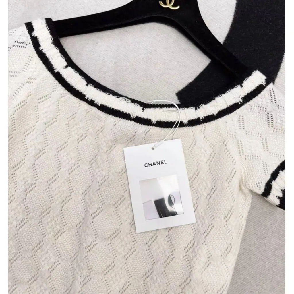 Chanel Cashmere Knitwear MultiColor Cashmere Never worn, with tag - Back View