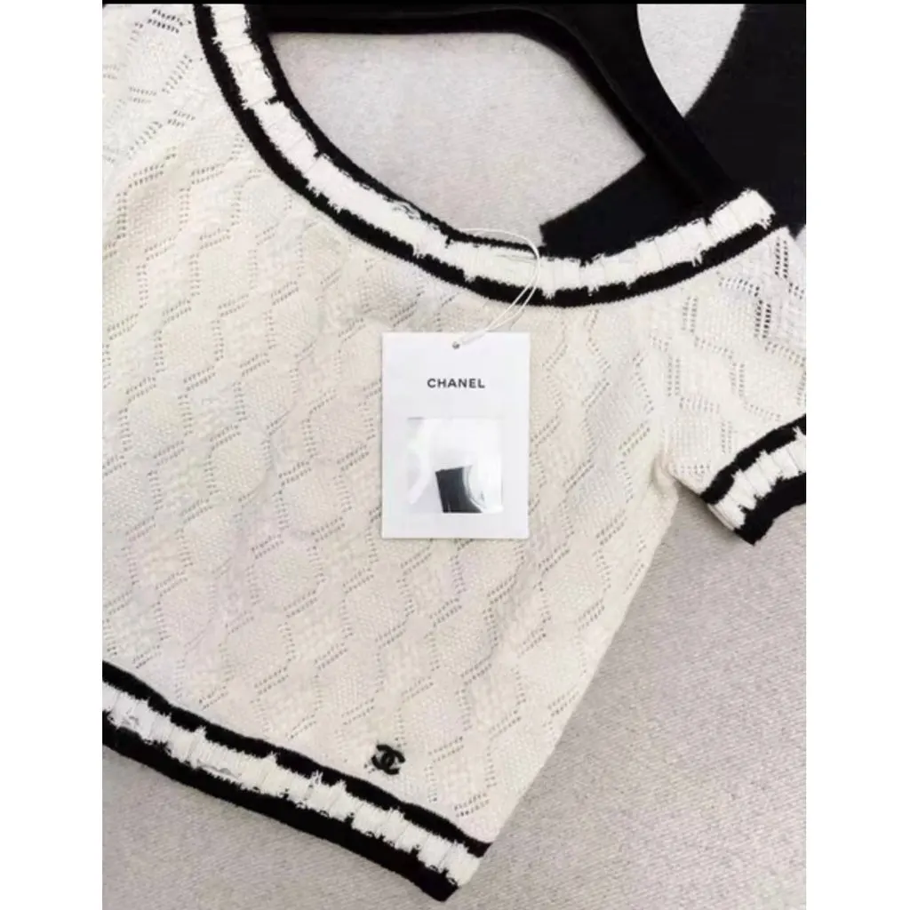 Chanel Cashmere Knitwear MultiColor Cashmere Never worn, with tag - Inside View