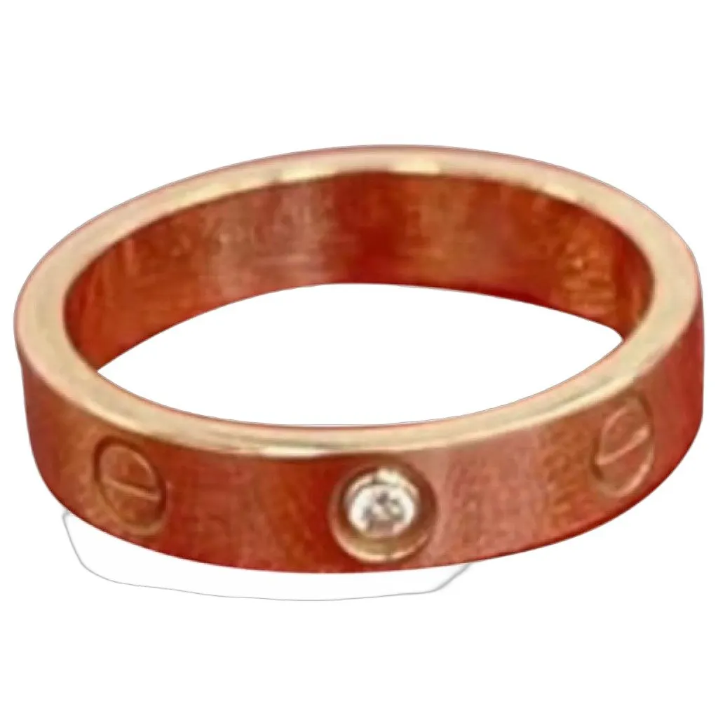 Cartier Love Pink Gold Ring MultiColor Very good - Front View