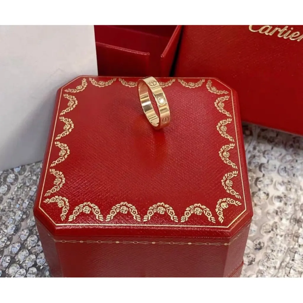 Cartier Love Pink Gold Ring MultiColor Very good - Back View