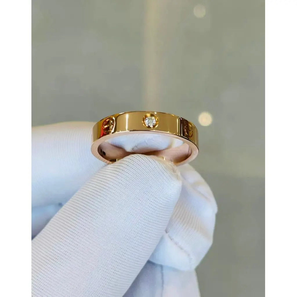 Cartier Love Pink Gold Ring MultiColor Very good - Box View