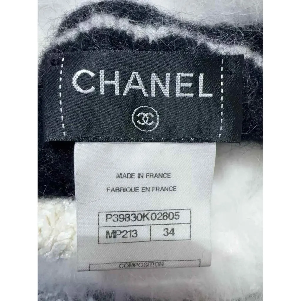 Chanel Wool Dress MultiColor Wool Very good - Model View