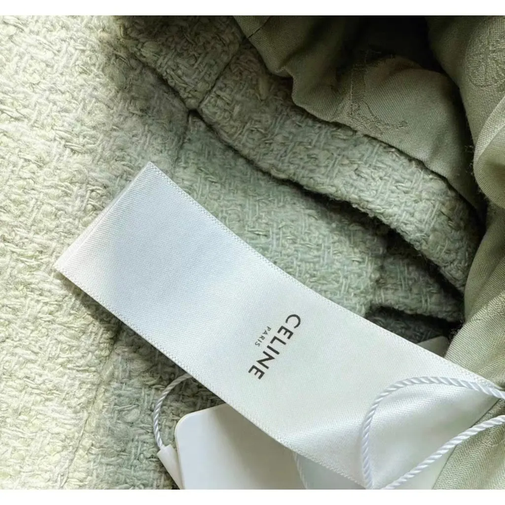 Celine Wool Jacket MultiColor Wool Very good - Model View