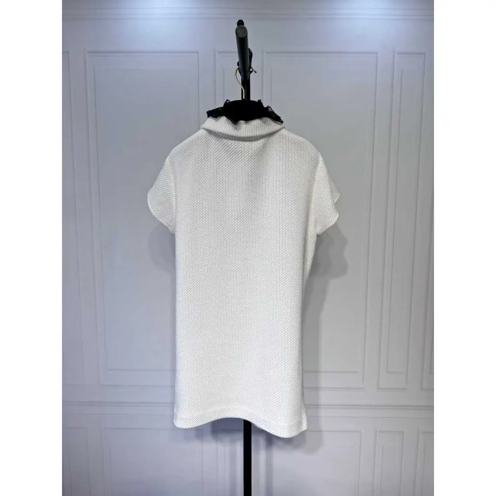 Chanel Cotton Dress MultiColor Cotton Very good - Back View
