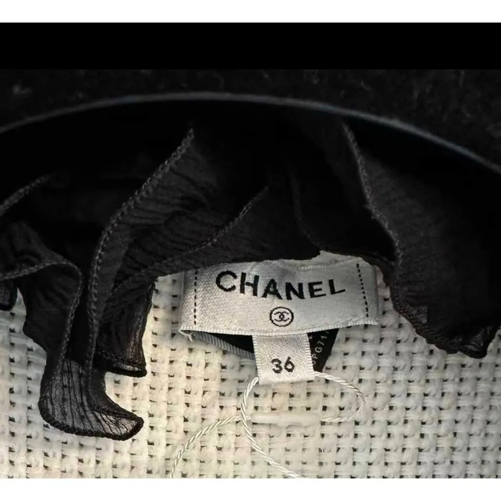Chanel Cotton Dress MultiColor Cotton Very good - Inside View