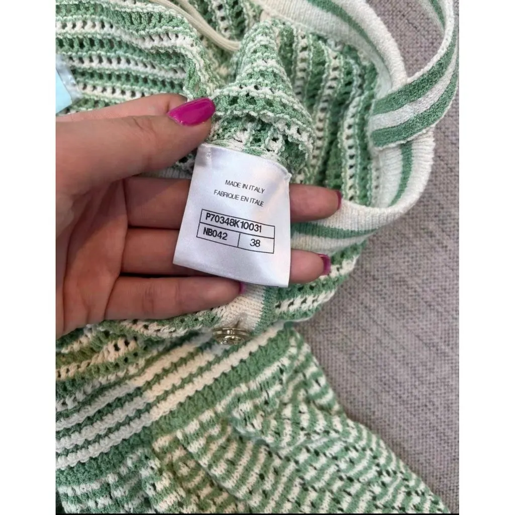 Chanel Cotton Dress MultiColor Cotton Very good - Box View