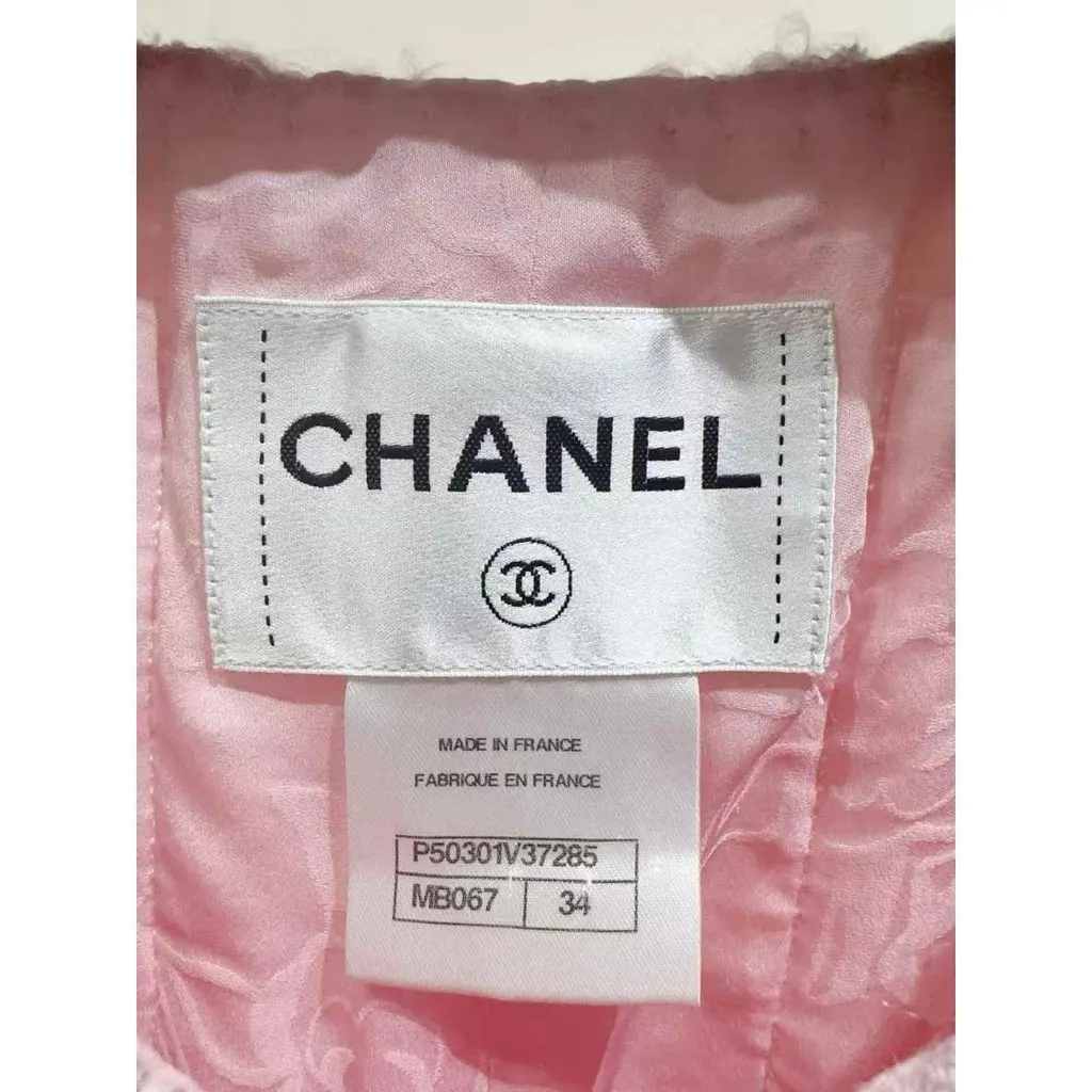 Chanel La Petite Veste Noire Tweed Jacket MultiColor Tweed Very good - Inside View