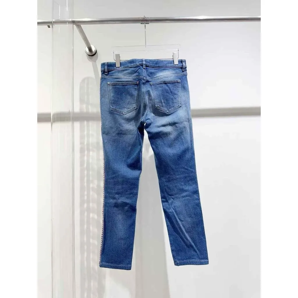 Chanel Cotton Jeans MultiColor Cotton Never worn, with tag - Back View