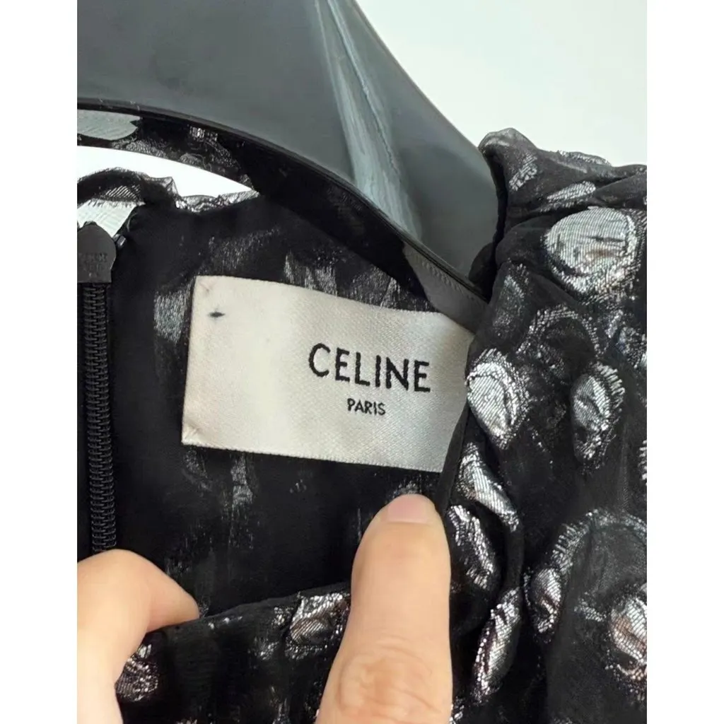 Celine Polyamide Dress MultiColor Polyamide Very good - Model View