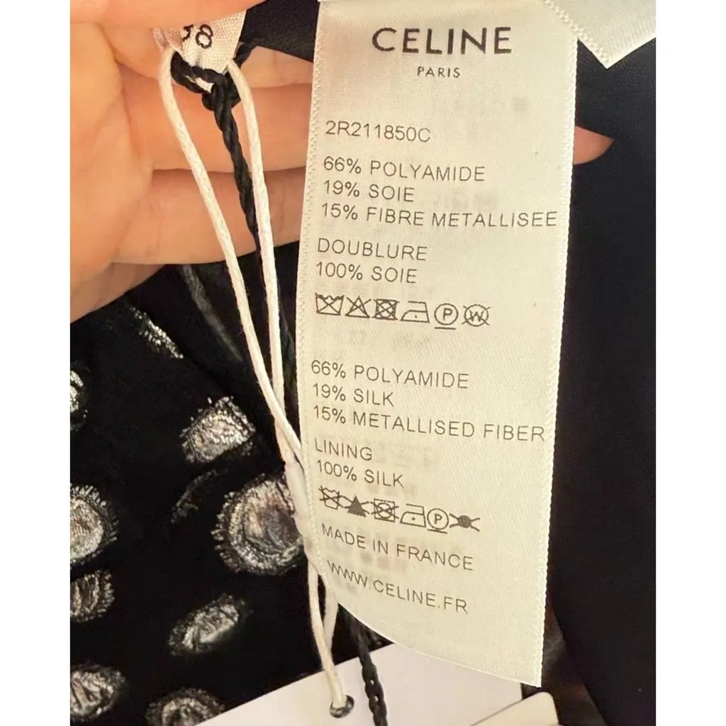 Celine Polyamide Dress MultiColor Polyamide Very good - Box View