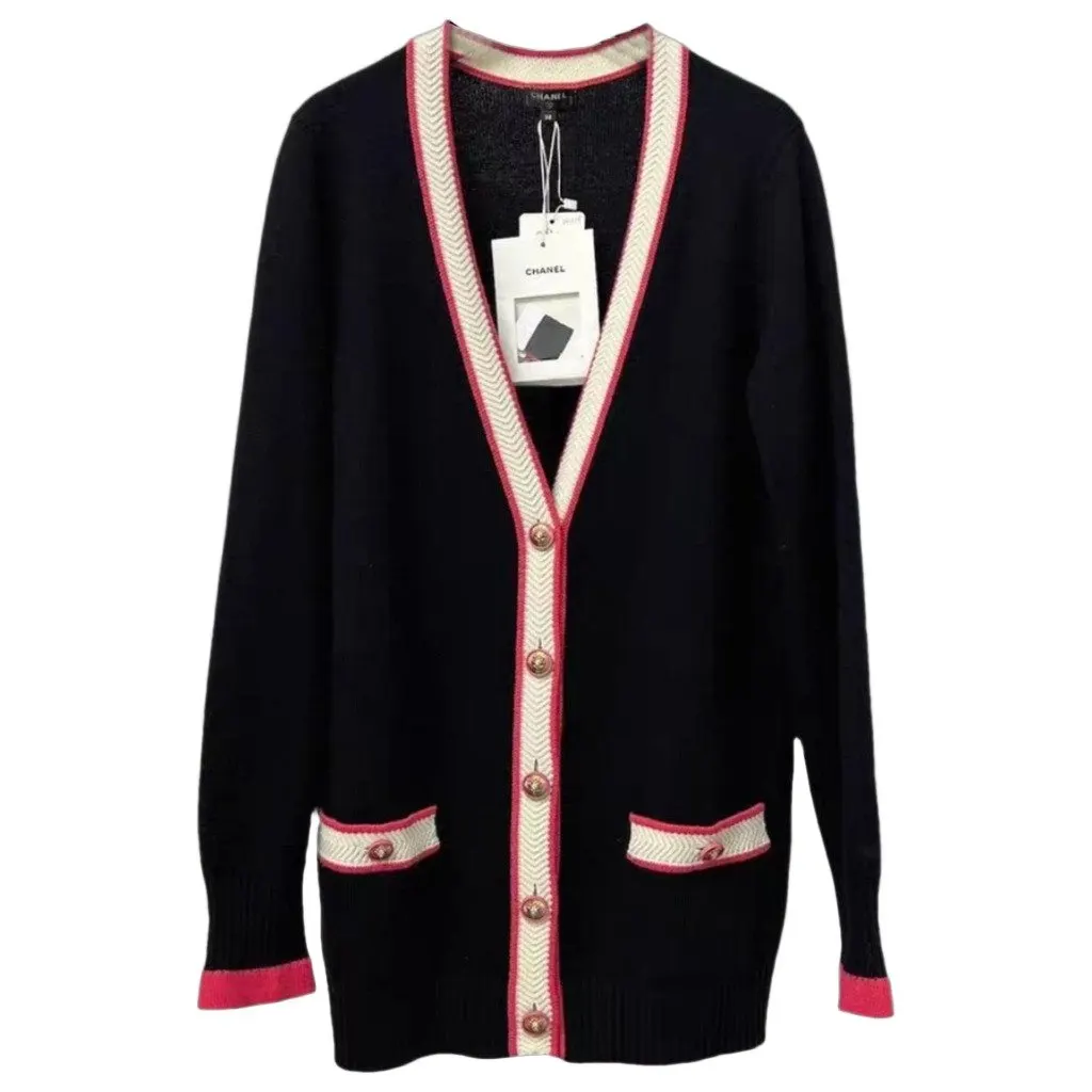Chanel Cashmere Knitwear MultiColor Cashmere Never worn, with tag - Front View