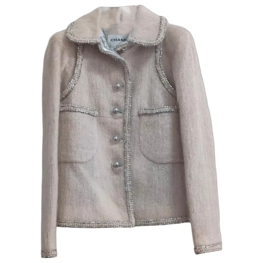 Chanel La Petite Veste Noire Wool Jacket MultiColor Wool Very good - Front View