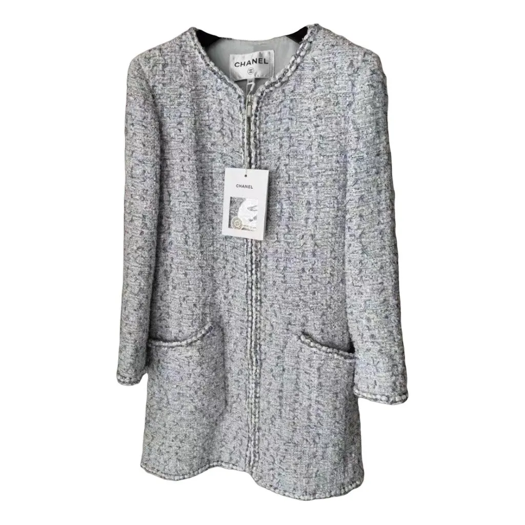 Chanel La Petite Veste Noire Tweed Jacket MultiColor Tweed Never worn, with tag - Front View