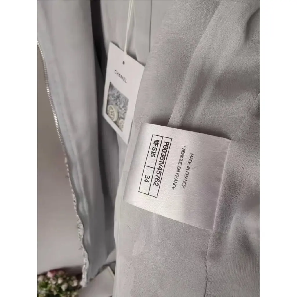 Chanel La Petite Veste Noire Tweed Jacket MultiColor Tweed Never worn, with tag - Inside View