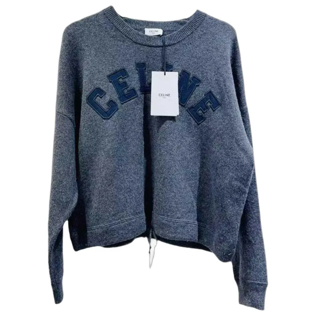 Celine Wool Knitwear MultiColor Wool Never worn, with tag - Front View