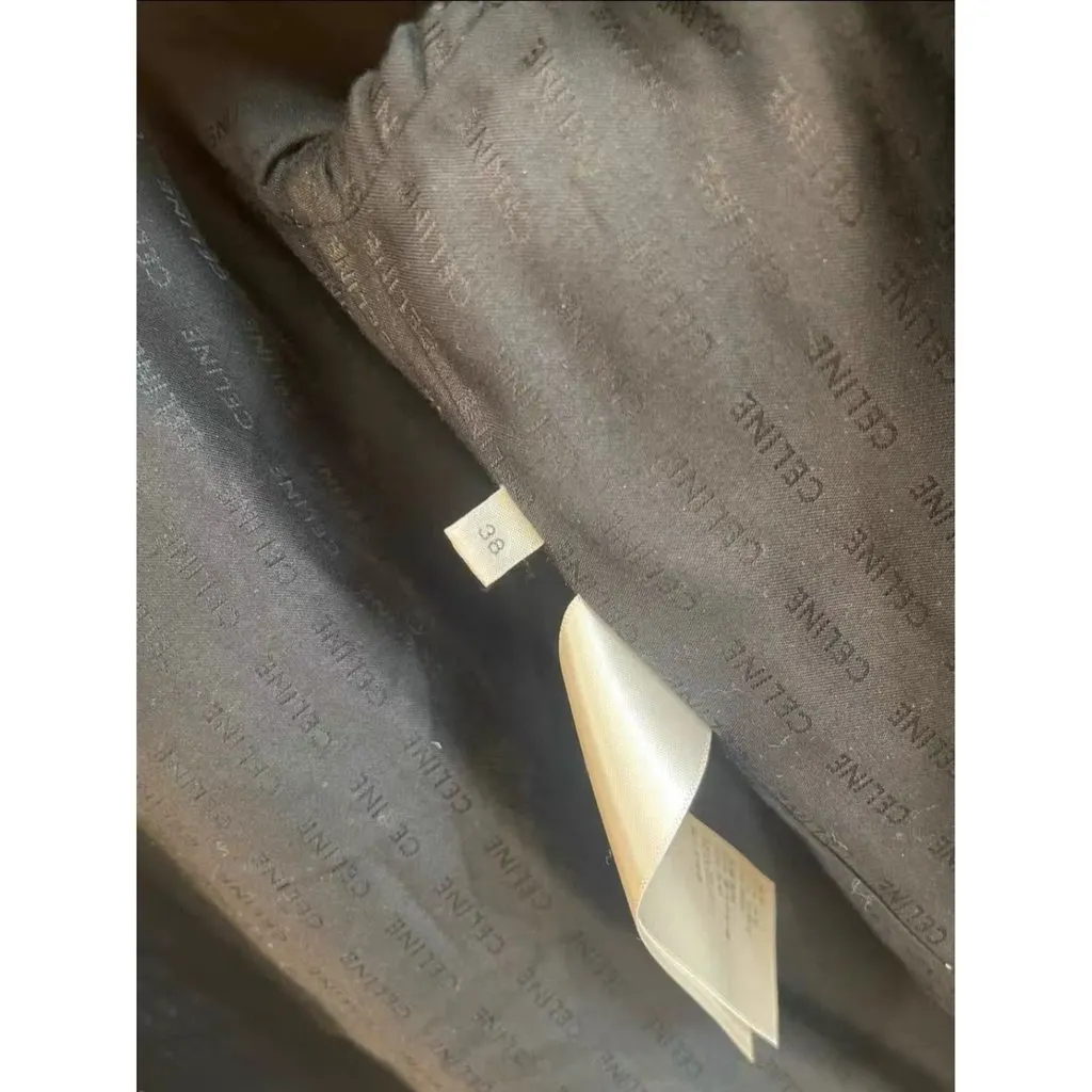 Celine Wool Jacket MultiColor Wool Very good - Inside View