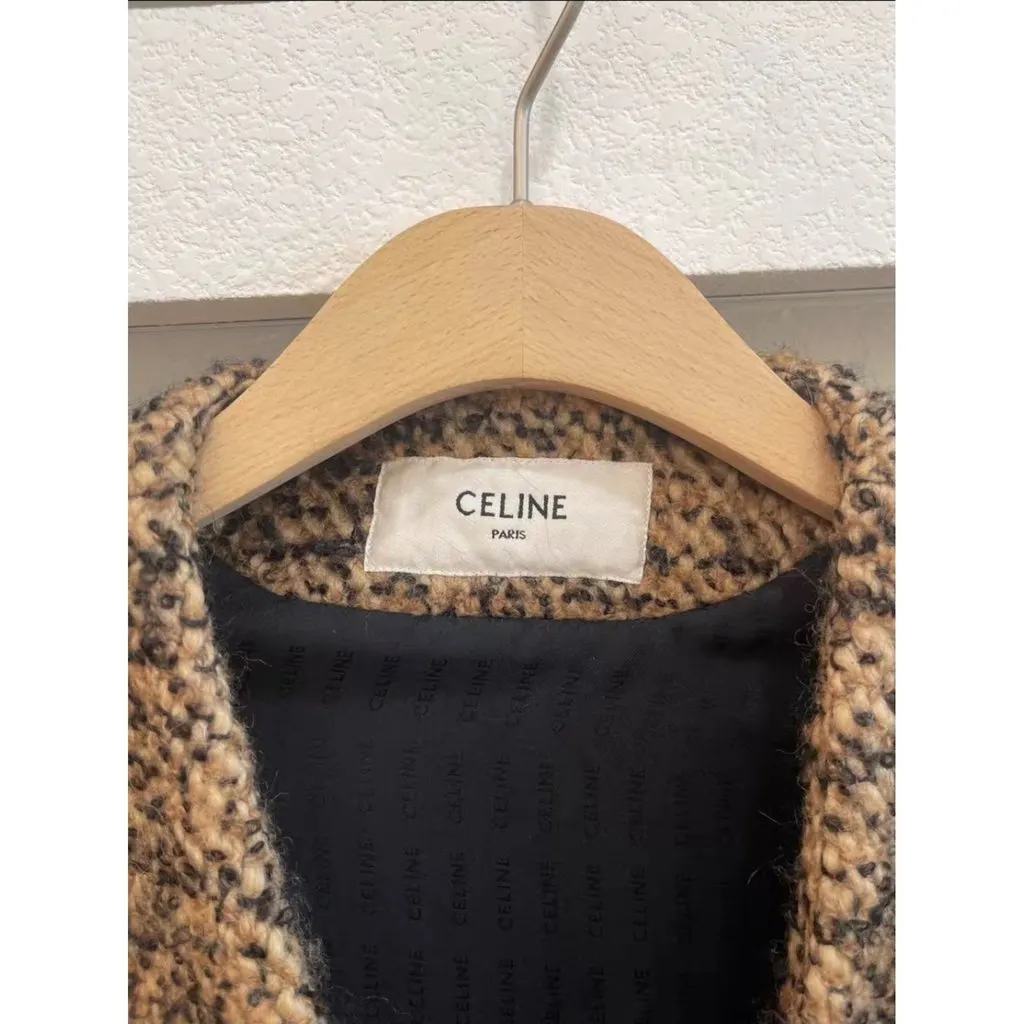 Celine Wool Jacket MultiColor Wool Very good - Box View