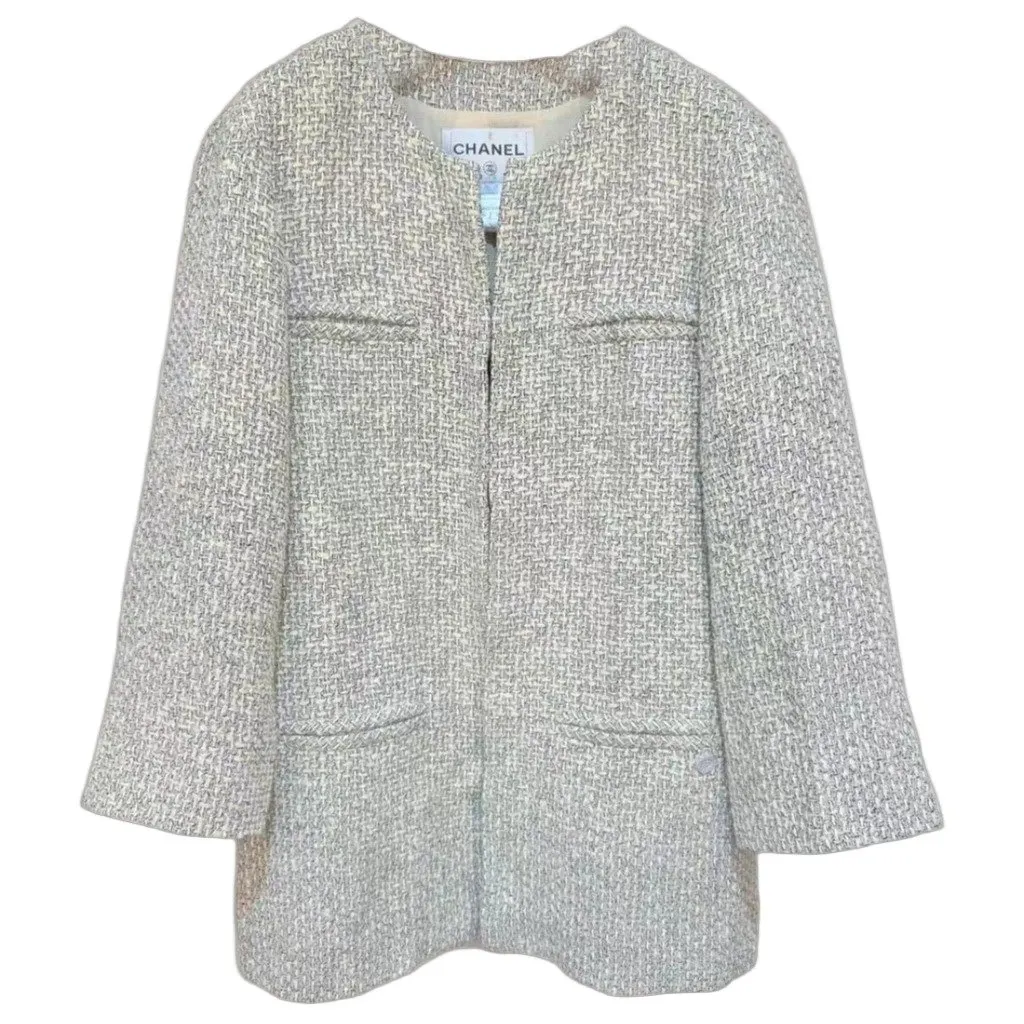 Chanel La Petite Veste Noire Cotton Jacket MultiColor Cotton Very good - Front View