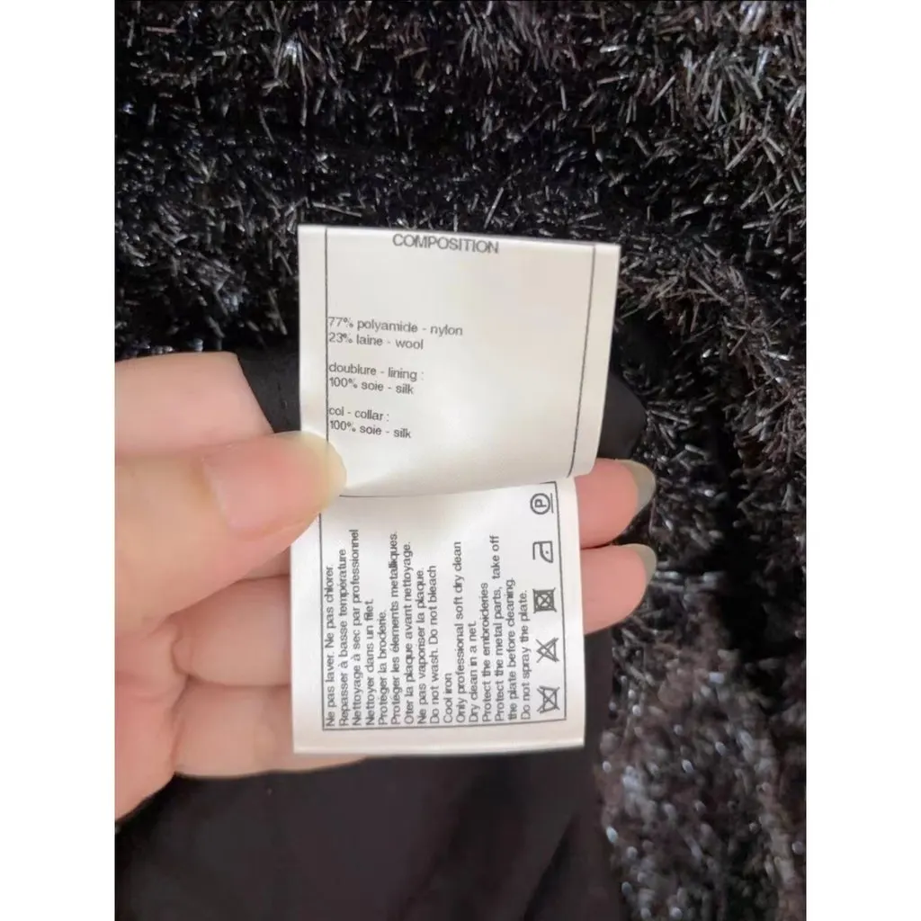 Chanel La Petite Veste Noire Tweed Jacket MultiColor Tweed Never worn, with tag - Box View