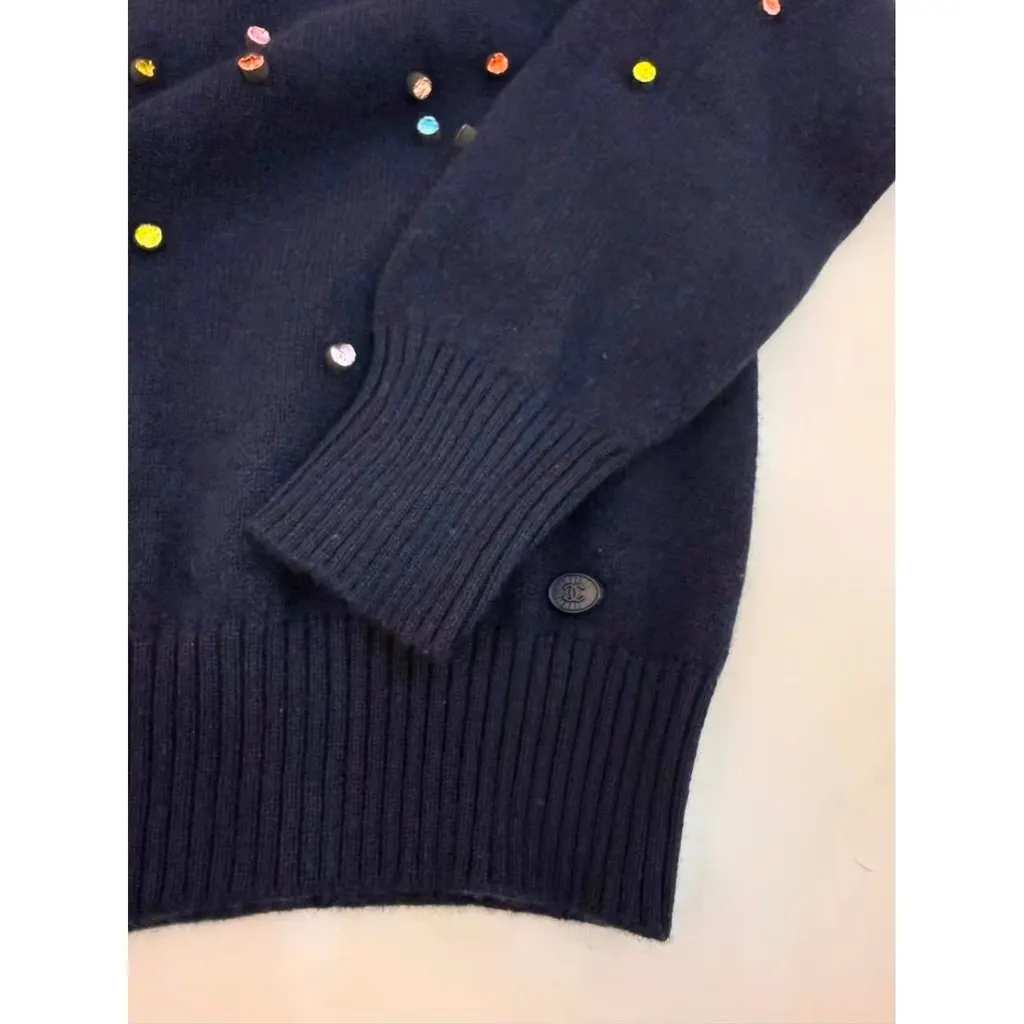 Chanel Cashmere Knitwear MultiColor Cashmere Very good - Model View