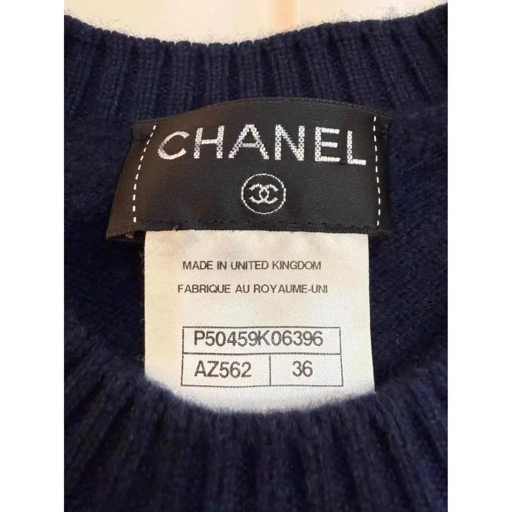 Chanel Cashmere Knitwear MultiColor Cashmere Very good - Box View