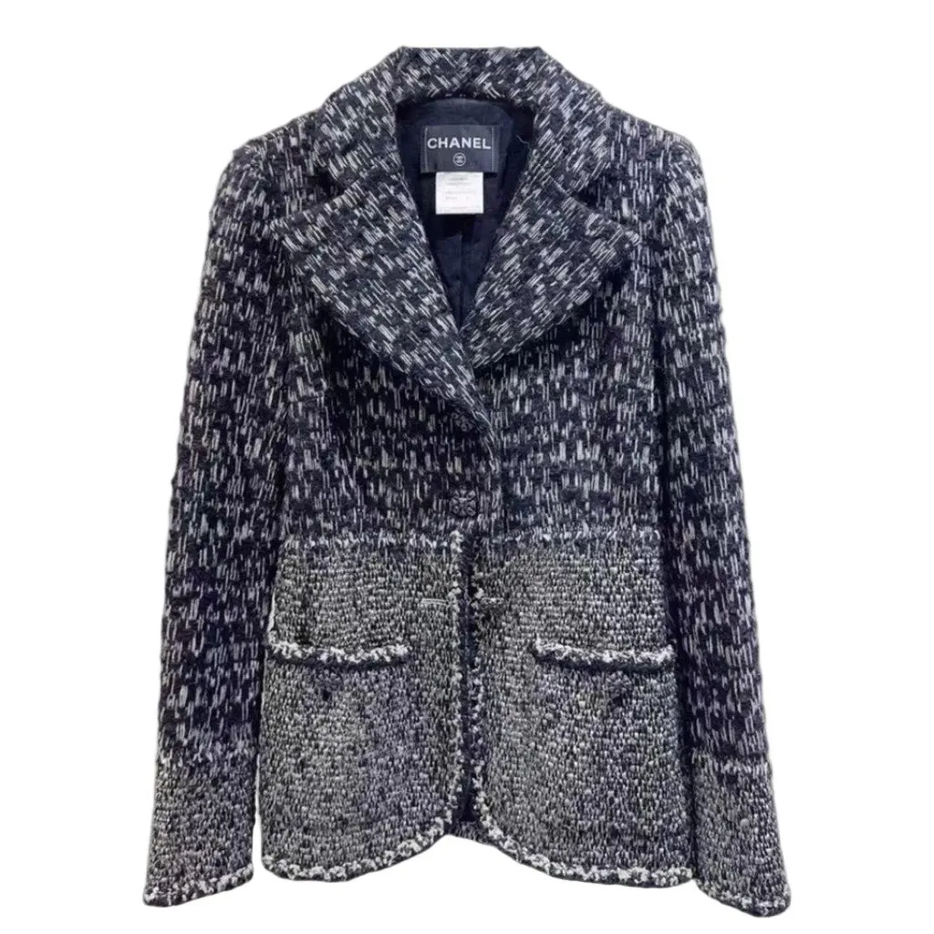Chanel La Petite Veste Noire Wool Jacket MultiColor Wool Very good - Front View