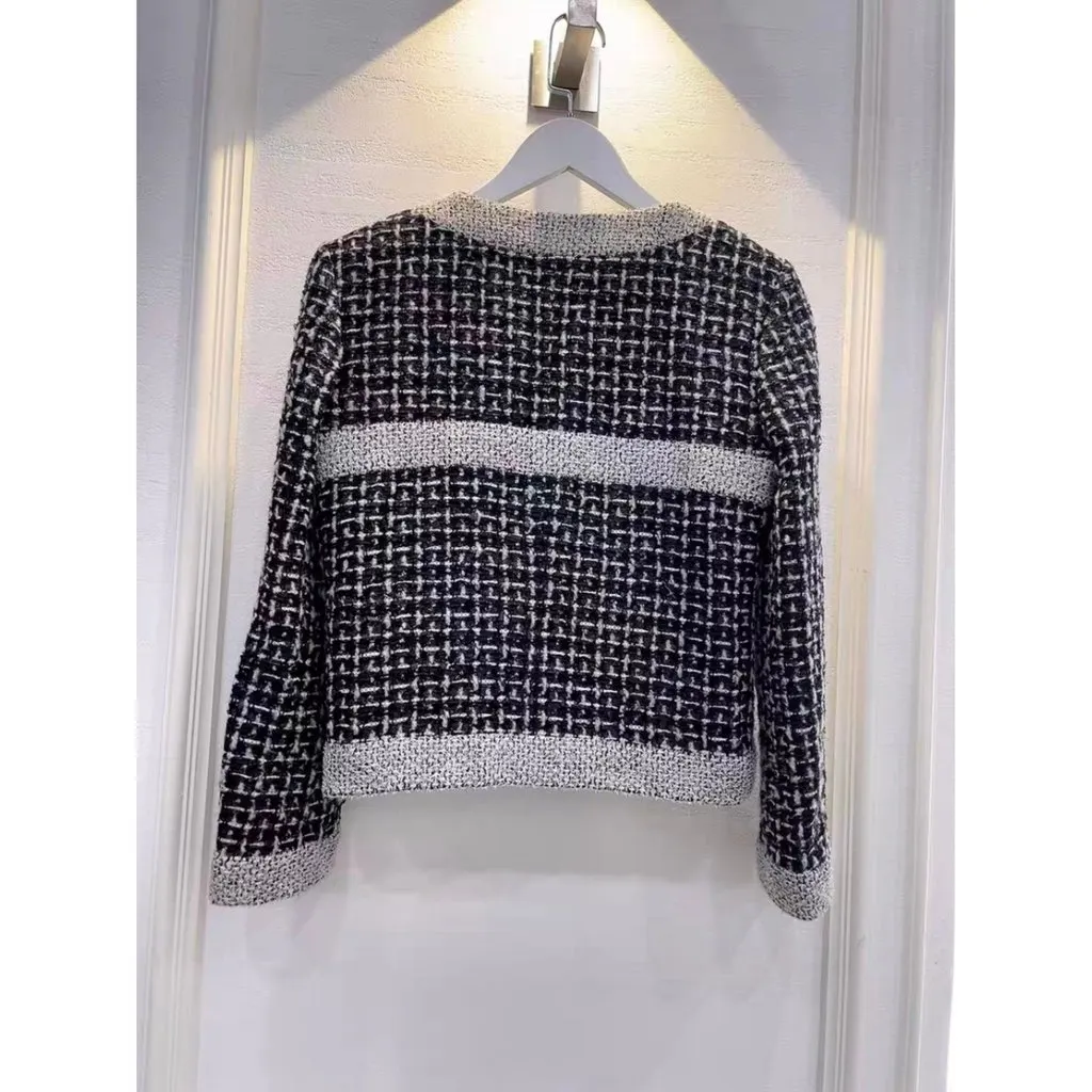 Chanel La Petite Veste Noire Wool Jacket MultiColor Wool Very good - Box View