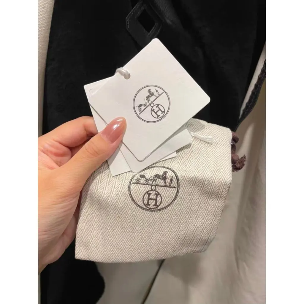 Hermes Black Shearling Coat Black Shearling Never worn, with tag - Back View