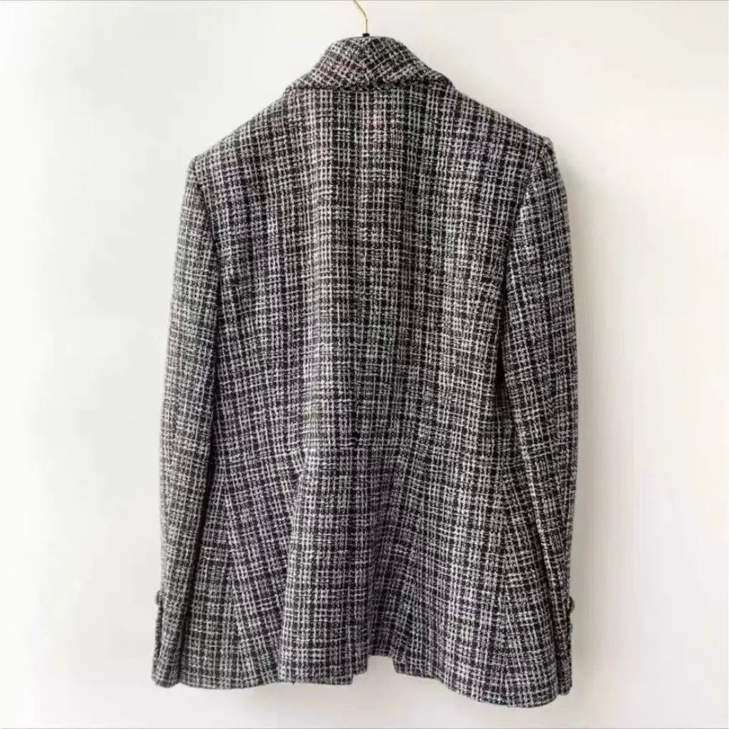Chanel La Petite Veste Noire Cotton Jacket MultiColor Cotton Very good - Back View
