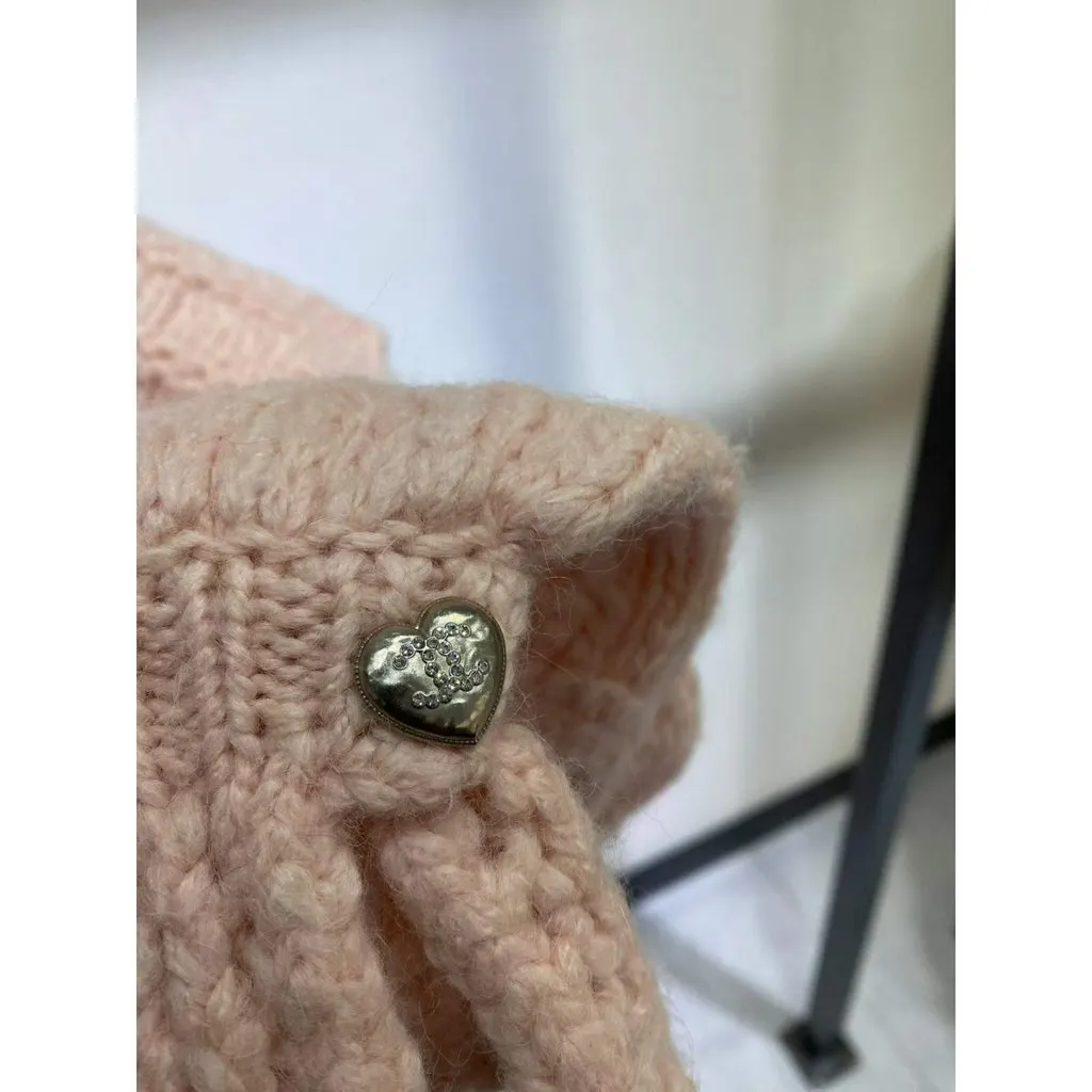 Chanel Pink Wool Knitwear Pink Wool Very good - Box View