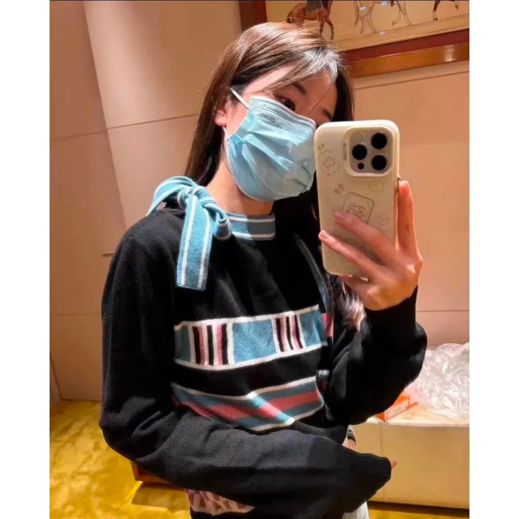 Hermes Twillaine Cashmere Knitwear MultiColor Cashmere Very good - Inside View