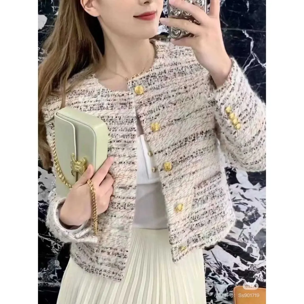 Celine Wool Jacket MultiColor Wool Very good - Box View